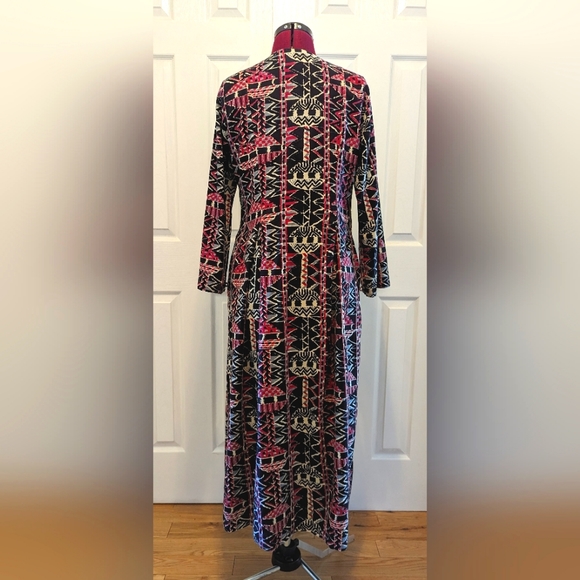 Vintage Iconic CDN Designer Sarah Clothes, Anohki Duster Dress, S-M, EUC - Picture 3 of 6